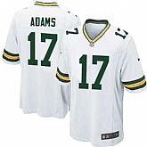 Nike Men & Women & Youth Packers #17 Davante Adams White Team Color Game Jersey,baseball caps,new era cap wholesale,wholesale hats